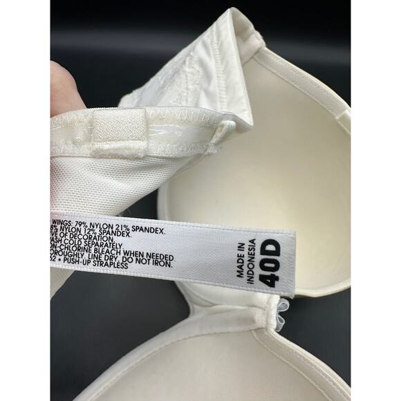 Torrid Curve Strapless Bra Lace Pushup 40D - Picture 8 of 9